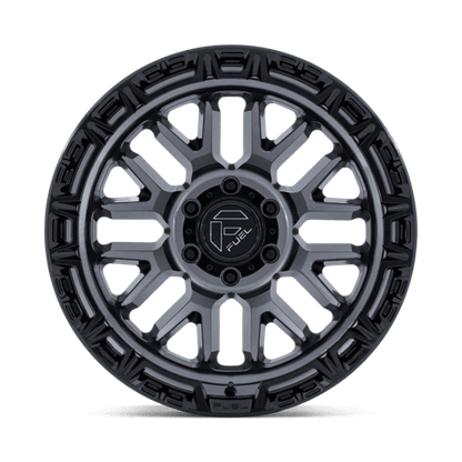 FUEL FC890 RAIL Gloss Gunmetal W/ G-Blk Lip