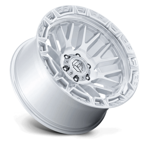 FUEL FC890 RAIL Gloss Silver W/ Machined Face