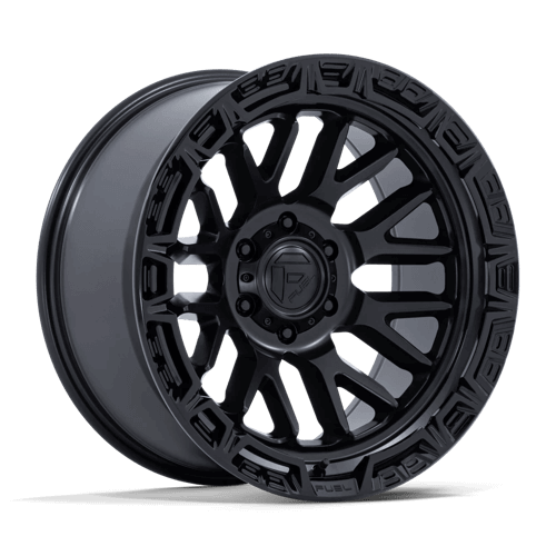 FUEL FC890 RAIL Matte Black W/ Gloss Black Lip
