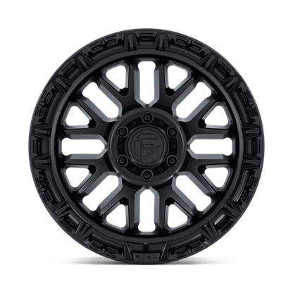 FUEL FC890 RAIL Matte Black W/ Gloss Black Lip