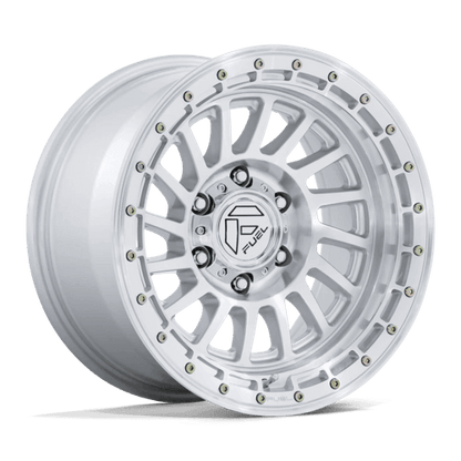 FUEL FC897 HAVOC Gloss Silver W/ Machined Face