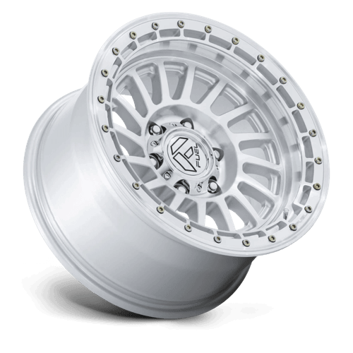 FUEL FC897 HAVOC Gloss Silver W/ Machined Face