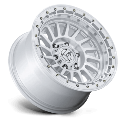 FUEL FC897 HAVOC Gloss Silver W/ Machined Face