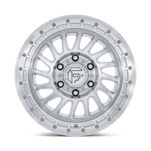 FUEL FC897 HAVOC Gloss Silver W/ Machined Face