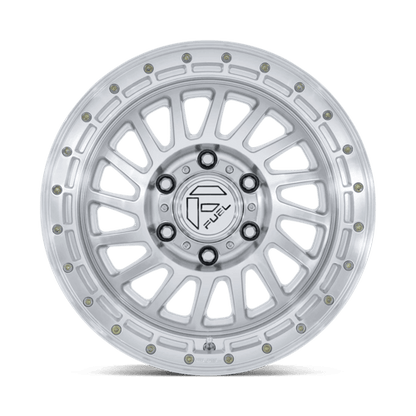 FUEL FC897 HAVOC Gloss Silver W/ Machined Face