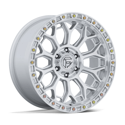 FUEL FC901 TALON Gloss Silver W/ Machined Face