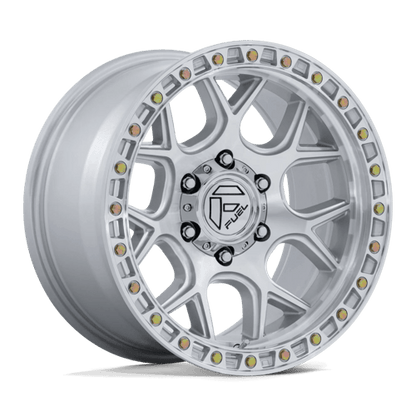 FUEL FC908 PUMA Gloss Silver W/ Machined Face