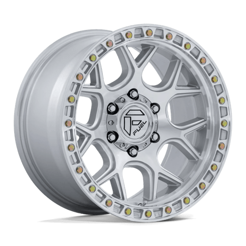 FUEL FC908 PUMA Gloss Silver W/ Machined Face