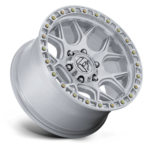 FUEL FC908 PUMA Gloss Silver W/ Machined Face
