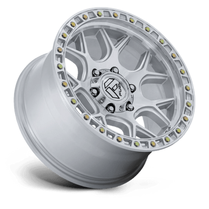 FUEL FC908 PUMA Gloss Silver W/ Machined Face
