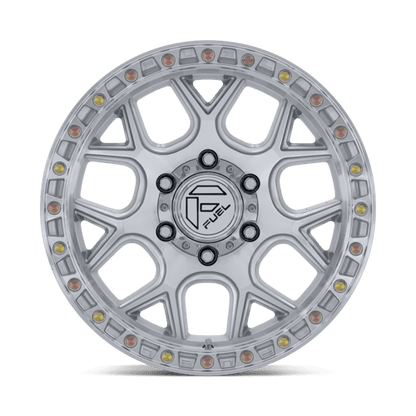 FUEL FC908 PUMA Gloss Silver W/ Machined Face