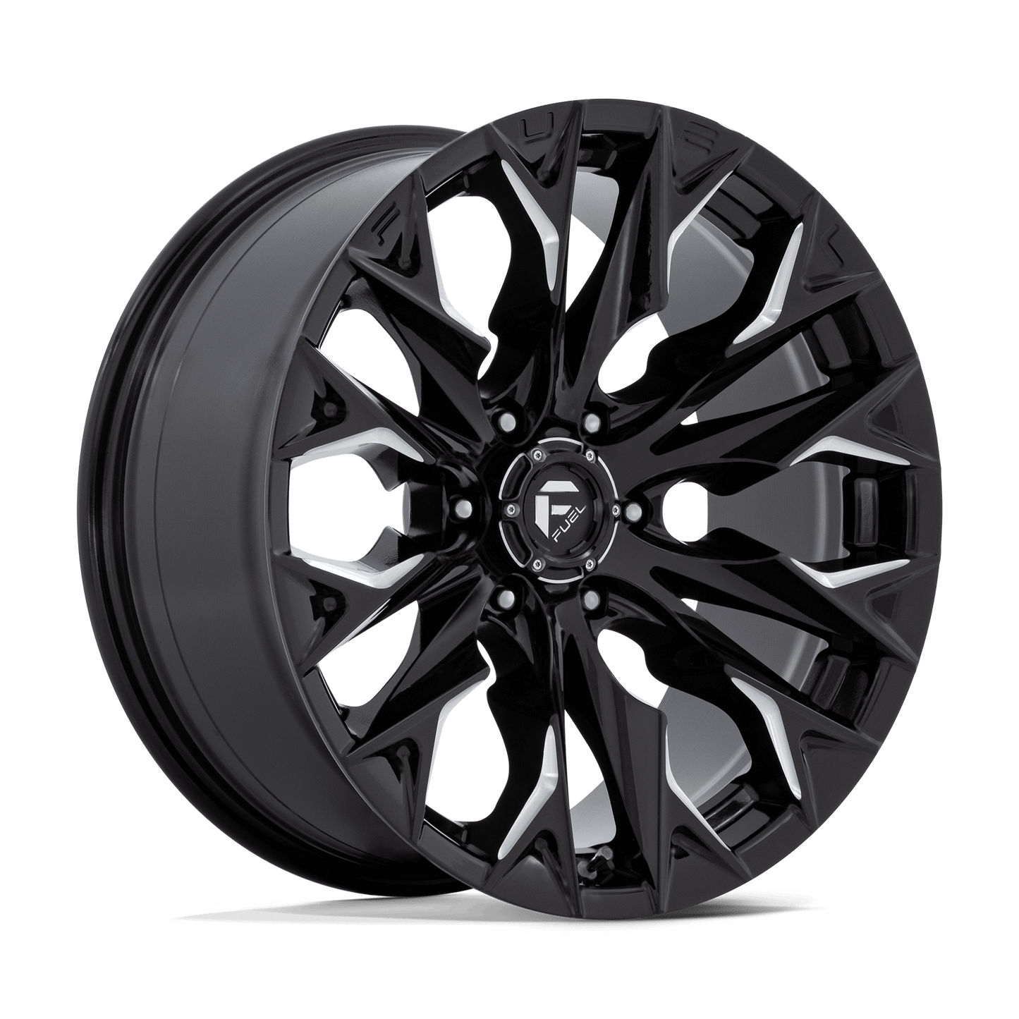 FUEL D803 FLAME Gloss Black Milled