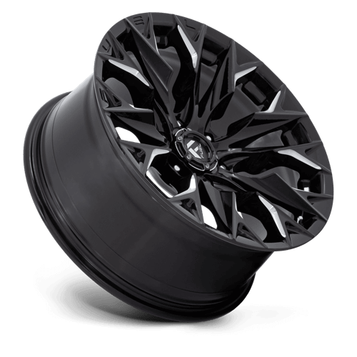 FUEL D803 FLAME Gloss Black Milled