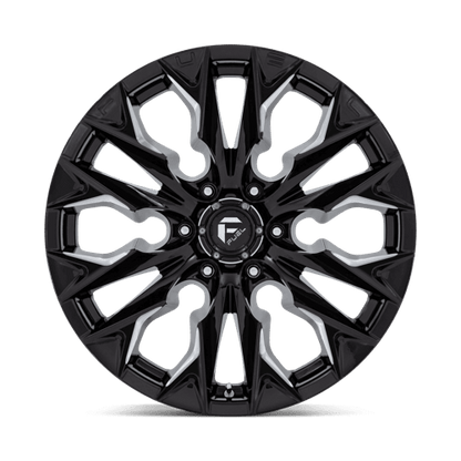 FUEL D803 FLAME Gloss Black Milled
