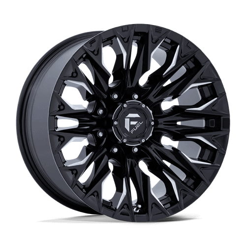 FUEL D803 FLAME Gloss Black Milled