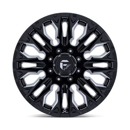 FUEL D803 FLAME Gloss Black Milled