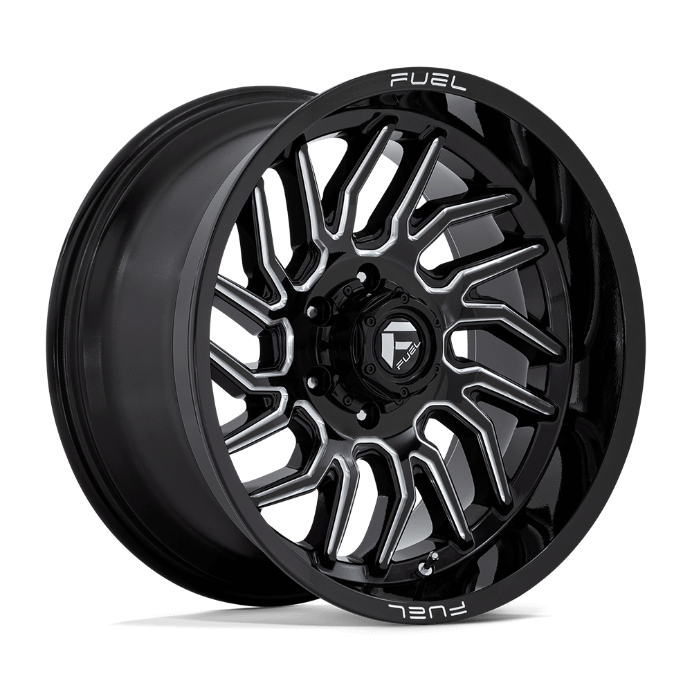 FUEL D807 HURRICANE Gloss Black Milled