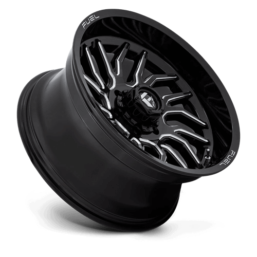 FUEL D807 HURRICANE Gloss Black Milled