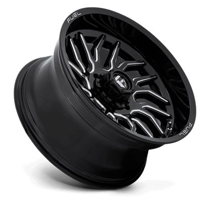 FUEL D807 HURRICANE Gloss Black Milled