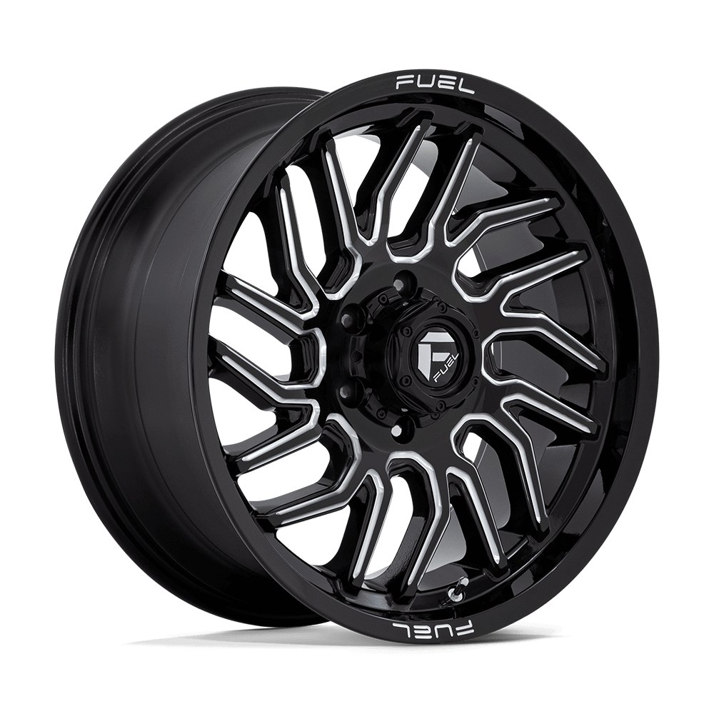FUEL D807 HURRICANE Gloss Black Milled