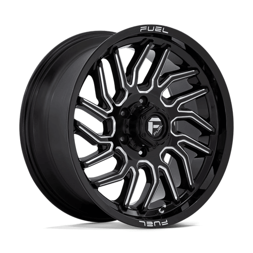FUEL D807 HURRICANE Gloss Black Milled