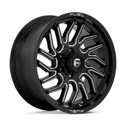 FUEL D807 HURRICANE Gloss Black Milled