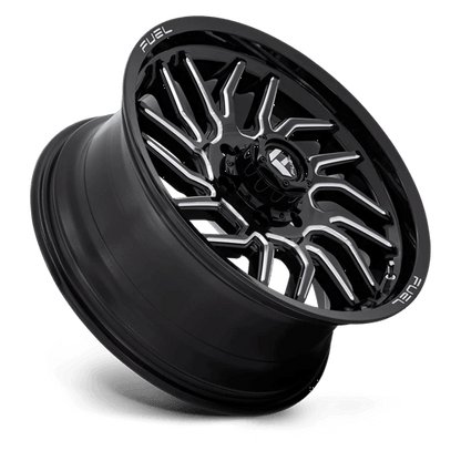 FUEL D807 HURRICANE Gloss Black Milled