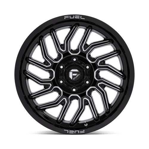FUEL D807 HURRICANE Gloss Black Milled