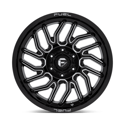 FUEL D807 HURRICANE Gloss Black Milled
