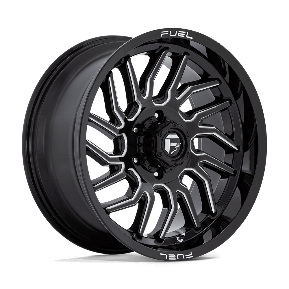 FUEL D807 HURRICANE Gloss Black Milled