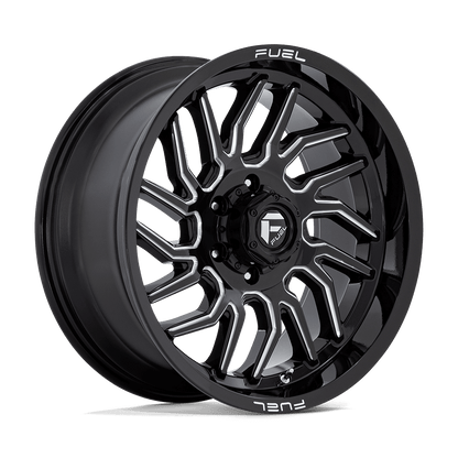 FUEL D807 HURRICANE Gloss Black Milled