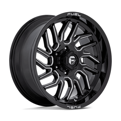 FUEL D807 HURRICANE Gloss Black Milled