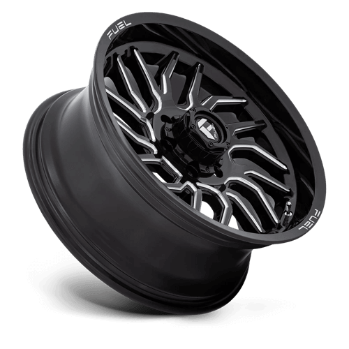 FUEL D807 HURRICANE Gloss Black Milled