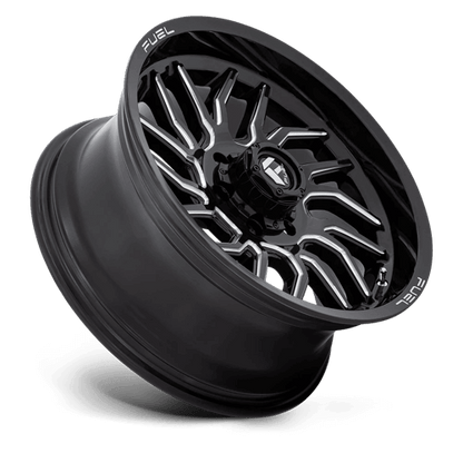 FUEL D807 HURRICANE Gloss Black Milled