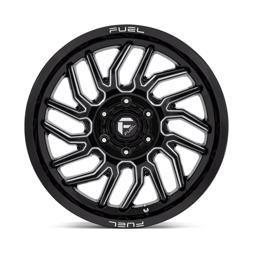 FUEL D807 HURRICANE Gloss Black Milled