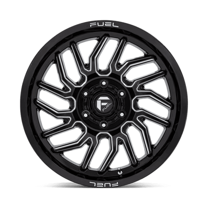 FUEL D807 HURRICANE Gloss Black Milled