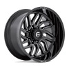 FUEL D807 HURRICANE Gloss Black Milled