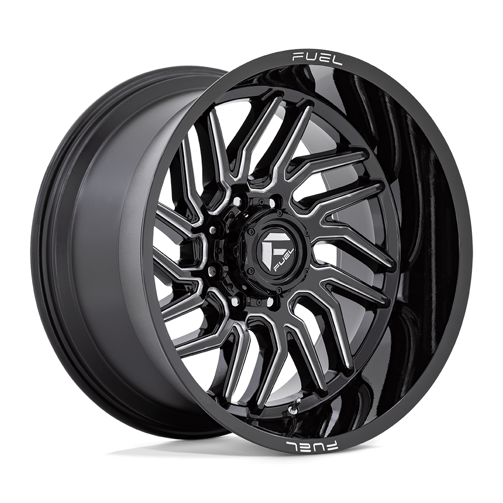 FUEL D807 HURRICANE Gloss Black Milled