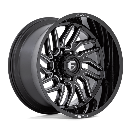 FUEL D807 HURRICANE Gloss Black Milled