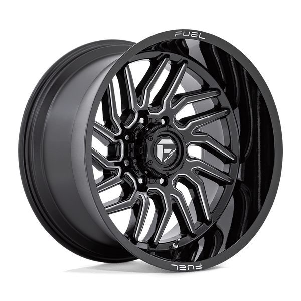 FUEL D807 HURRICANE Gloss Black Milled