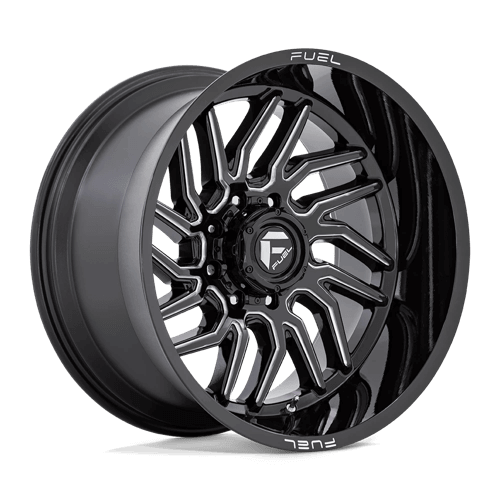FUEL D807 HURRICANE Gloss Black Milled