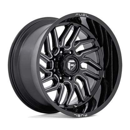 FUEL D807 HURRICANE Gloss Black Milled