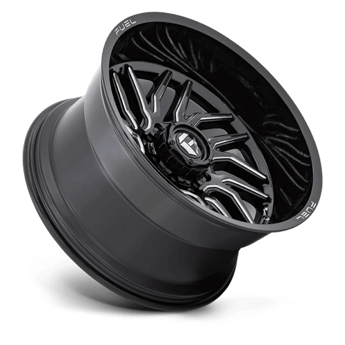 FUEL D807 HURRICANE Gloss Black Milled