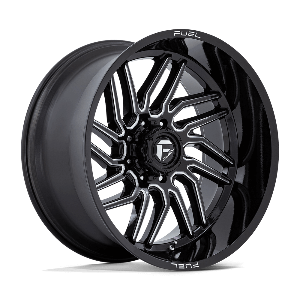 FUEL D807 HURRICANE Gloss Black Milled