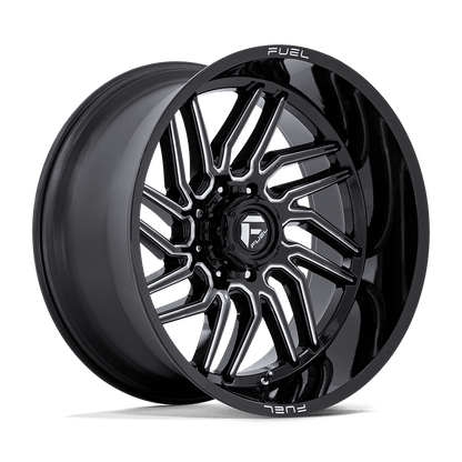 FUEL D807 HURRICANE Gloss Black Milled