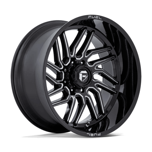 FUEL D807 HURRICANE Gloss Black Milled