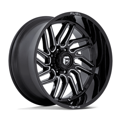 FUEL D807 HURRICANE Gloss Black Milled