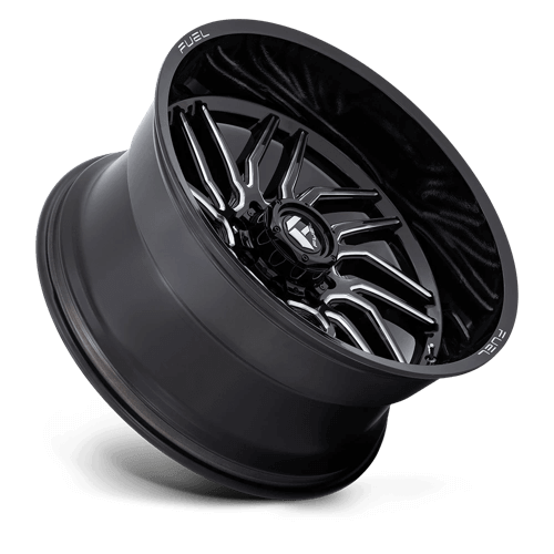 FUEL D807 HURRICANE Gloss Black Milled