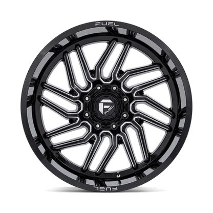 FUEL D807 HURRICANE Gloss Black Milled