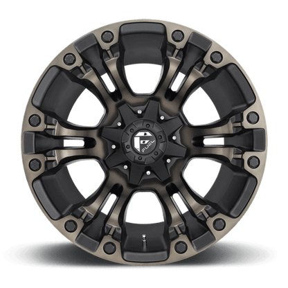 FUEL D569 VAPOR Matte Black Double Dark Tint